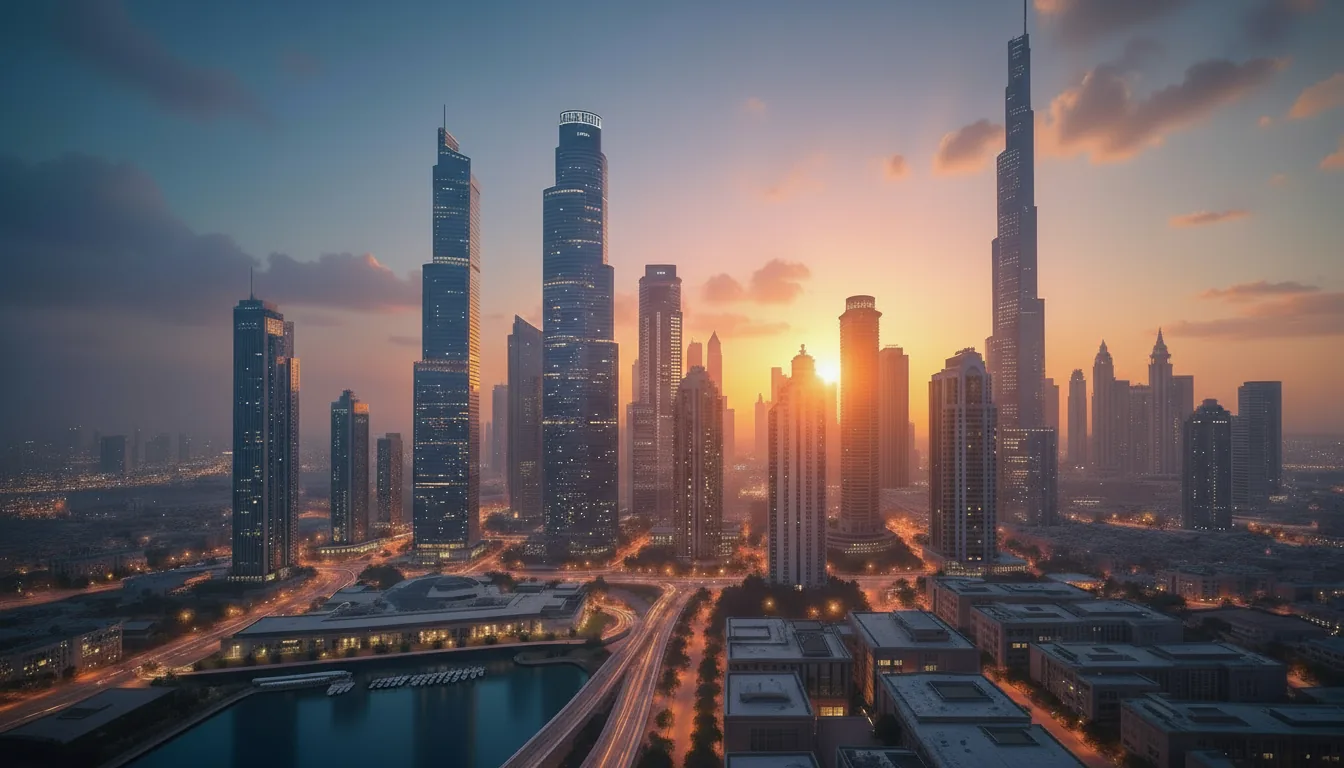 Dubai skyline representing professional consulting in MENA